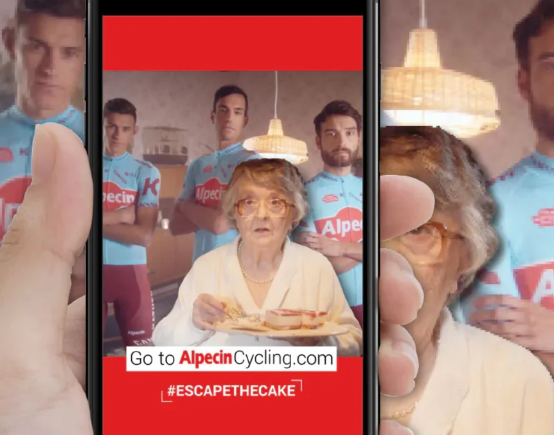 #EscapeTheCake: Alpecin sportlich unterwegs