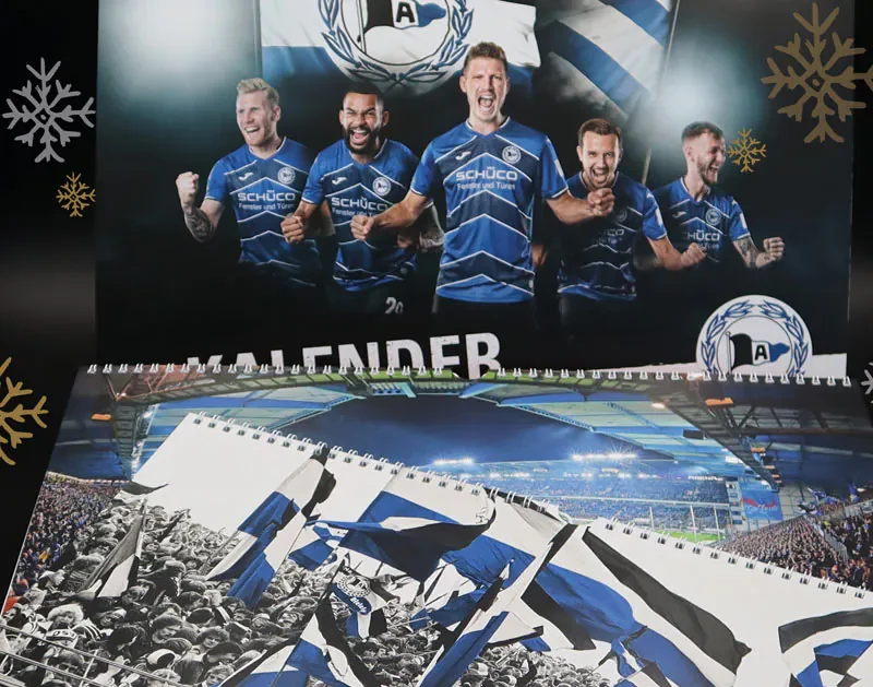 #ImmerDabei: Der neue Kalender 2020 des DSC Arminia Bielefeld