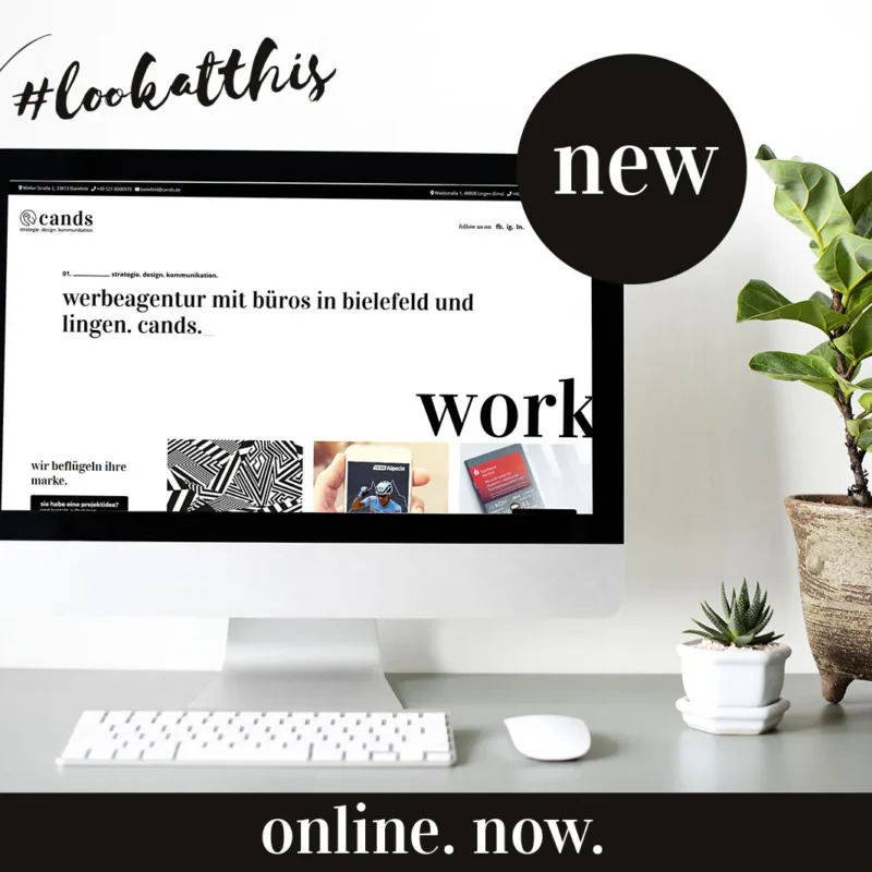 #LookAtThis: Wir haben eine neue Internetseite