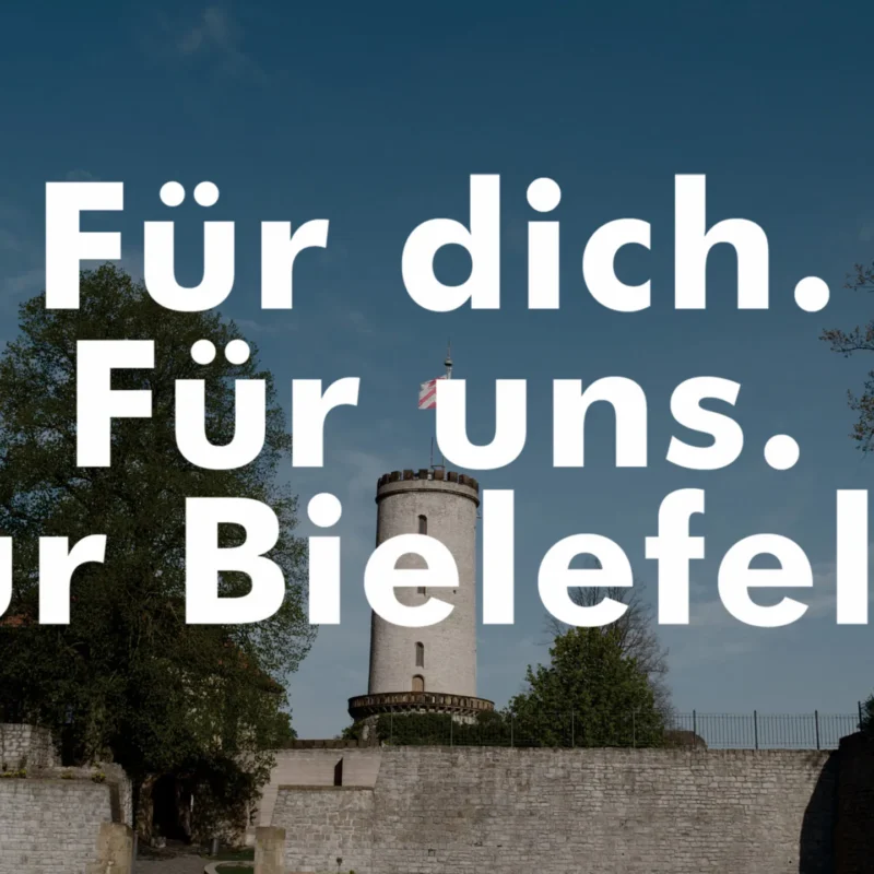 Für dich. Für uns. Für Bielefeld.