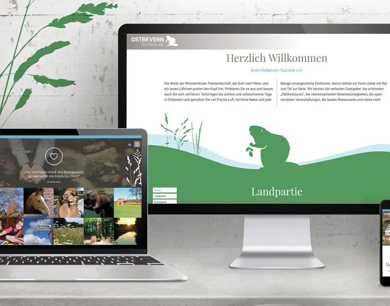 Ostbevern Touristik präsentiert neues Corporate Design aus dem Hause cands