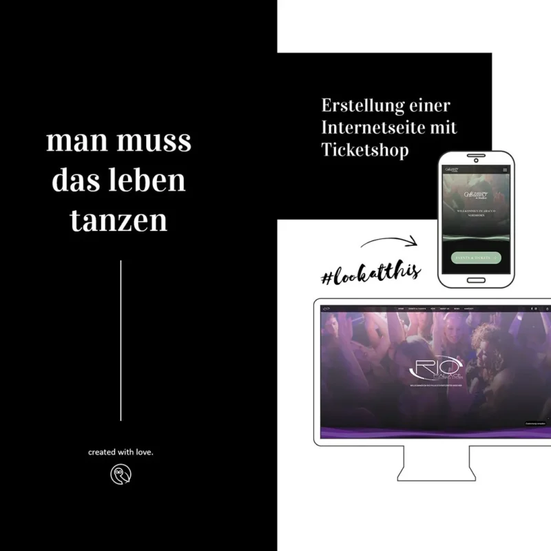 Rio Palace und Tanzlokal Abacco: Neue Internetseiten mit integriertem Ticketshop - cands