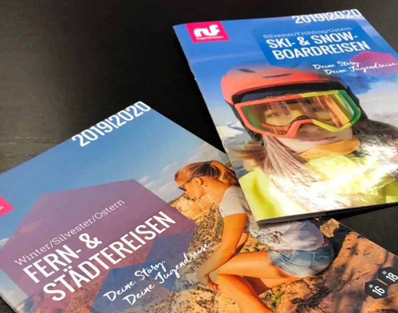 Neuer Mini-Katalog für ruf Jugendreisen
